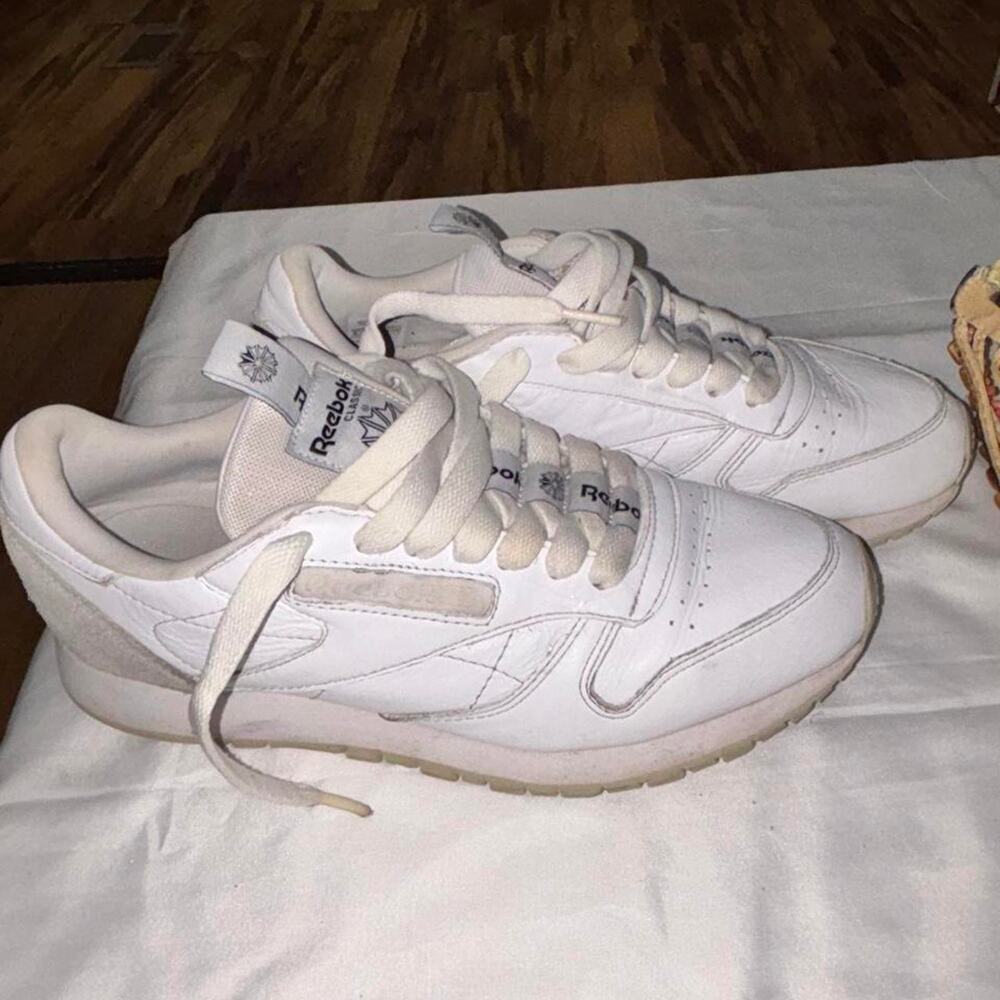 White reebok sneakers reebok trainers